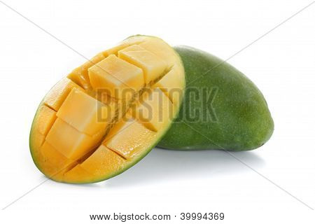 manggo on white background