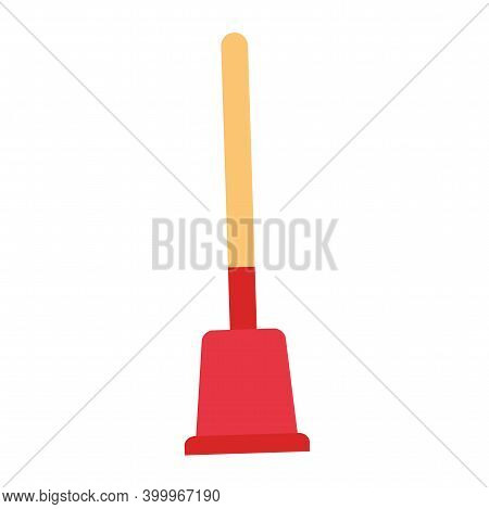 Isolated Toilet Opener Celaning Products Icon Vector