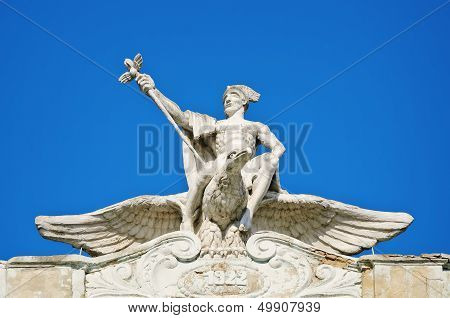 Man On Eagle
