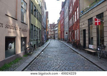 Empty Streets Copenhagen, Denmark