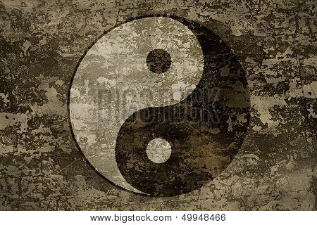 The Ancient Oriental Symbol Of Yin-yang