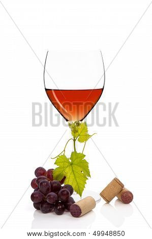 Luxurious Rose Wine.