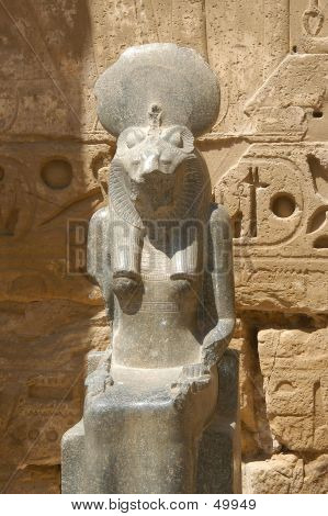 Egyptische standbeeld