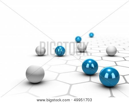 Network, Networking And Connection Concept