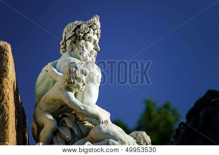 Elegant Sculpture Composition In Madrid