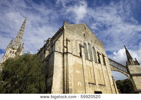 St Michel cathedral in bordeaux, france