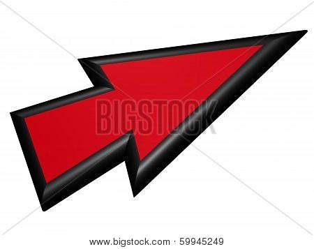 Black And Red Arrowhead