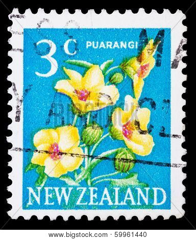 Post Stamp From New Zealand