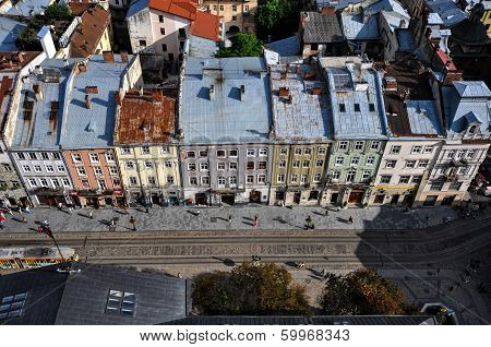 panorama of Lviv