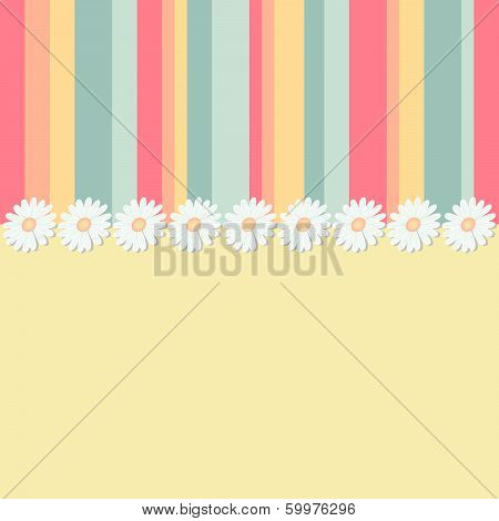 shopping bag with spring motive