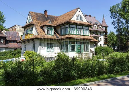 Brick House,  Built Around Year 1910 In Zakopane