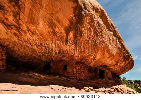 Houses On Fire Trail, Utah, Usa
