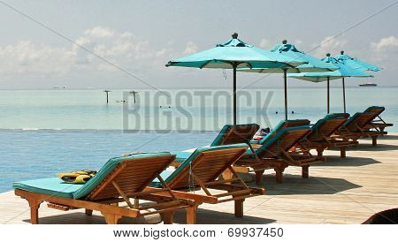 Maldives beach view