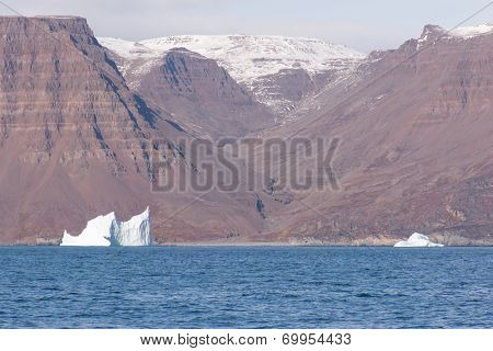 Arctic Landscape In Greenland