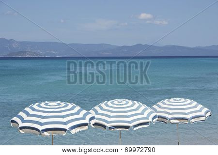Three Umbrellas