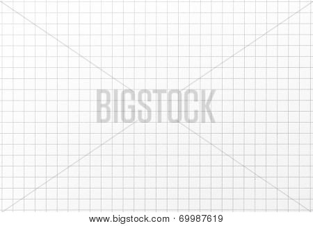 Typical graph grid paper with slight highlight. Shot square to image dimension 