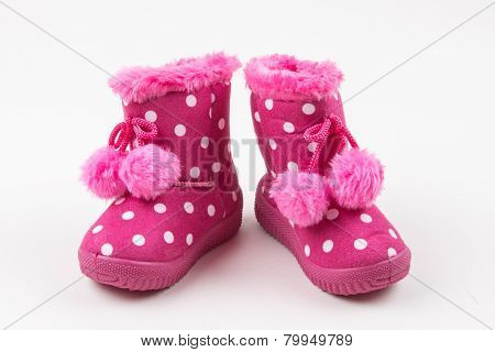 Cute Baby Girl Pink Shoes