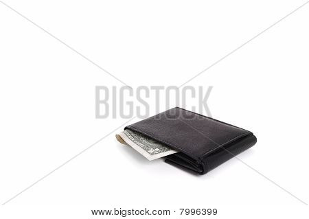 Plånbok med USA dollar