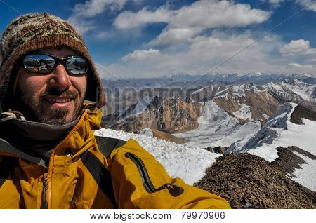 Mountaineer In Tajikistan