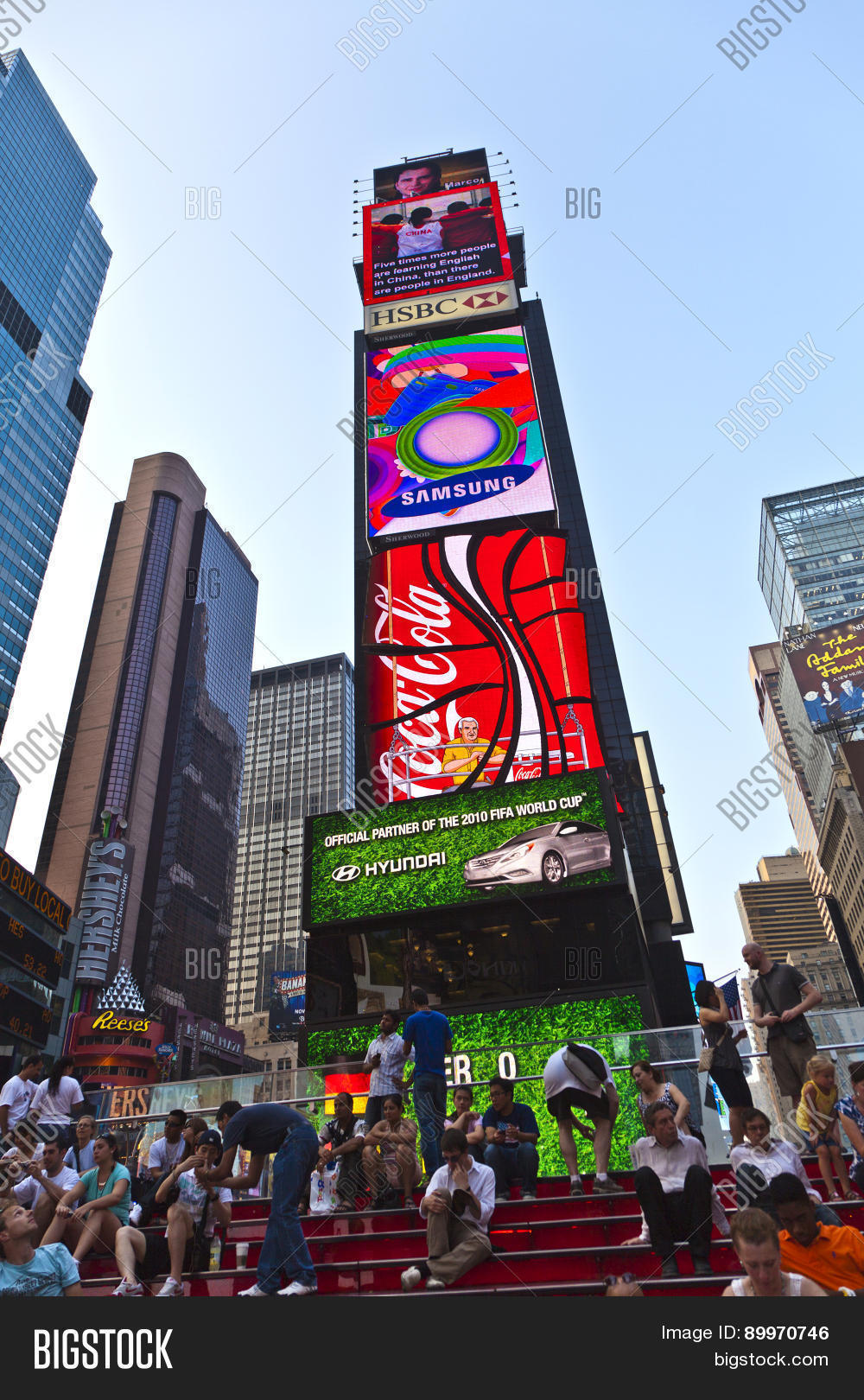 Times Square Iconic Sign Times Squares Symbol Image & Photo (Free Trial) | Bigstock