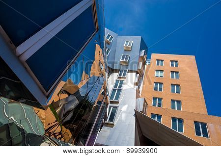 Ray And Maria Stata Center On The Campus Of Mit