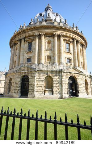 Radcliffe Camera with railings