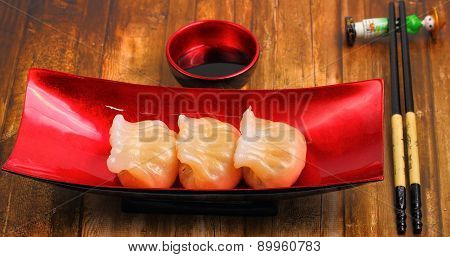 Steamed Shrimp Dumplings