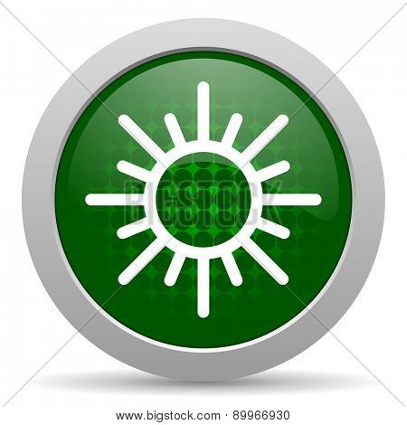 sun icon waether forecast sign 