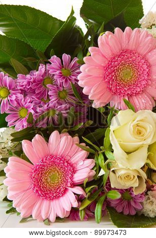 Colorful Flowers Bouquet .