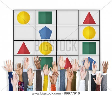 Sudoku Puzzle Problem Solving Leisure Games Concept