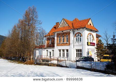 Villa Made Of Brick, Built In 1913 In Zakopane