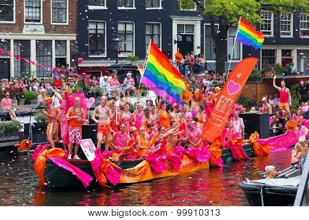 Amsterdam Canal Parade 2014