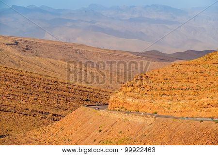 Morocco: Jbel Saghro (or Djebel Sahrho) mountains
