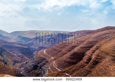 Morocco: Jbel Saghro (or Djebel Sahrho) mountains