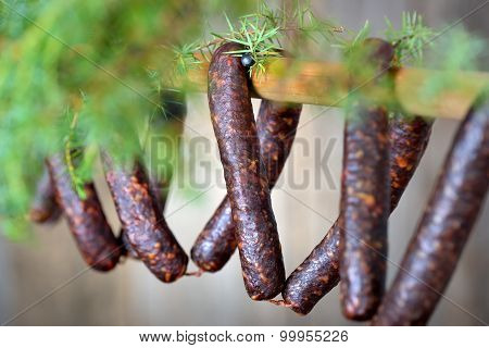 Cured sausages
