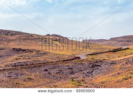 Morocco: Jbel Saghro (or Djebel Sahrho) mountains