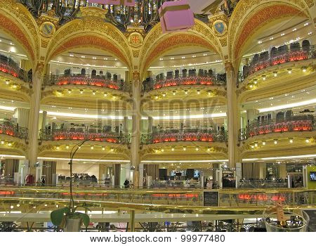 Galeries Lafayette interior