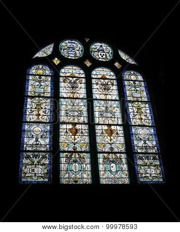 Church interior Saint-Eustache Paris