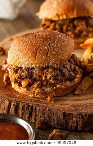 Homemade Bbq Sloppy Joe Sandwiches