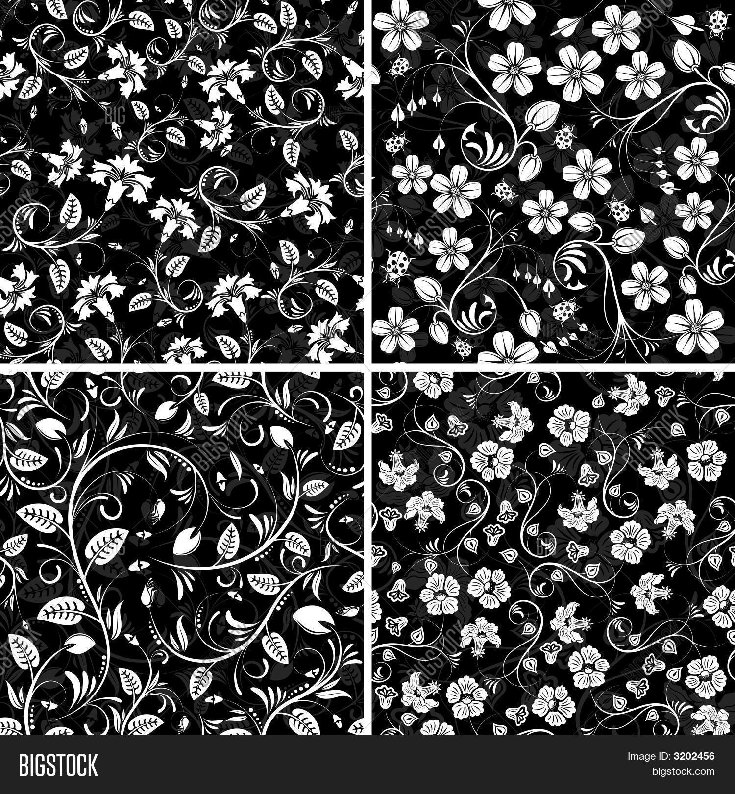 公开该 lightbox 保存取消   保存 set from four seamless flower