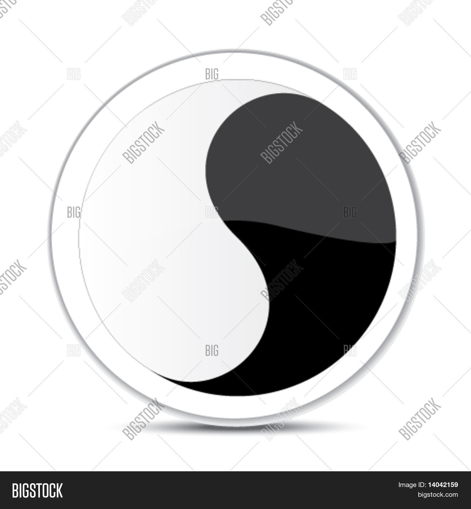 抽象标志-阴阳 库存矢量图和库存照片 | bigstock