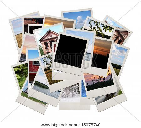 堆栈的照片拍摄,你的照片,被隔绝的空间