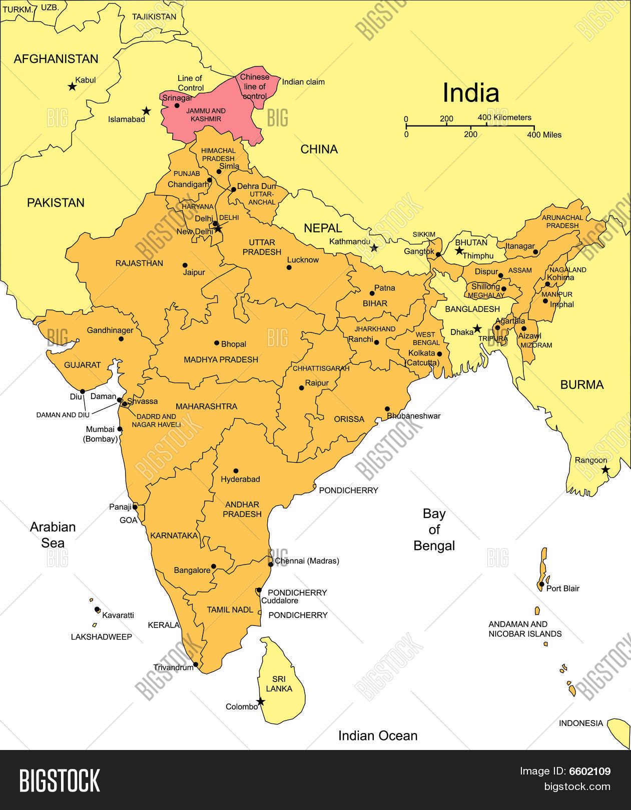 Map of india and surrounding countries united states map