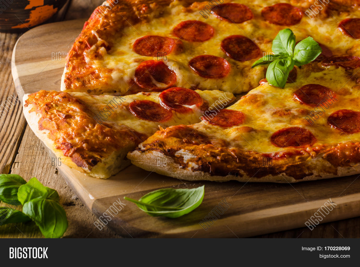 homemade cheese pizza with salami delicious pizza with cheddar