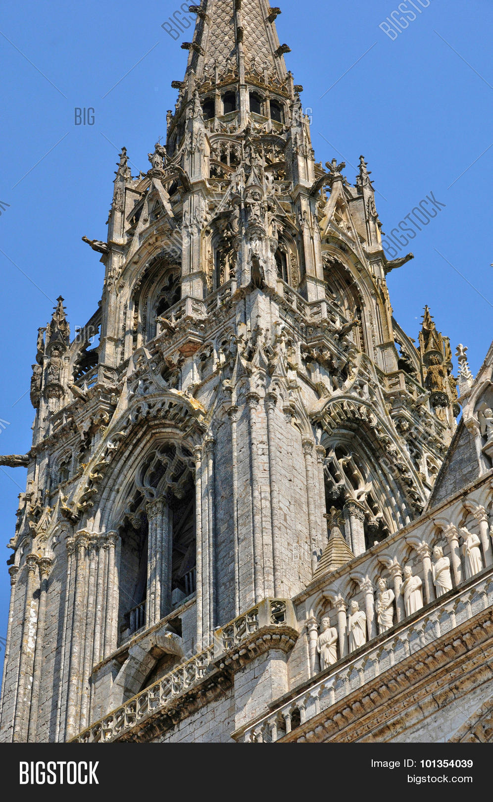 france the chartres cathedral in eure et loir