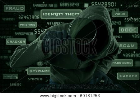 cyber criminal looking for information
