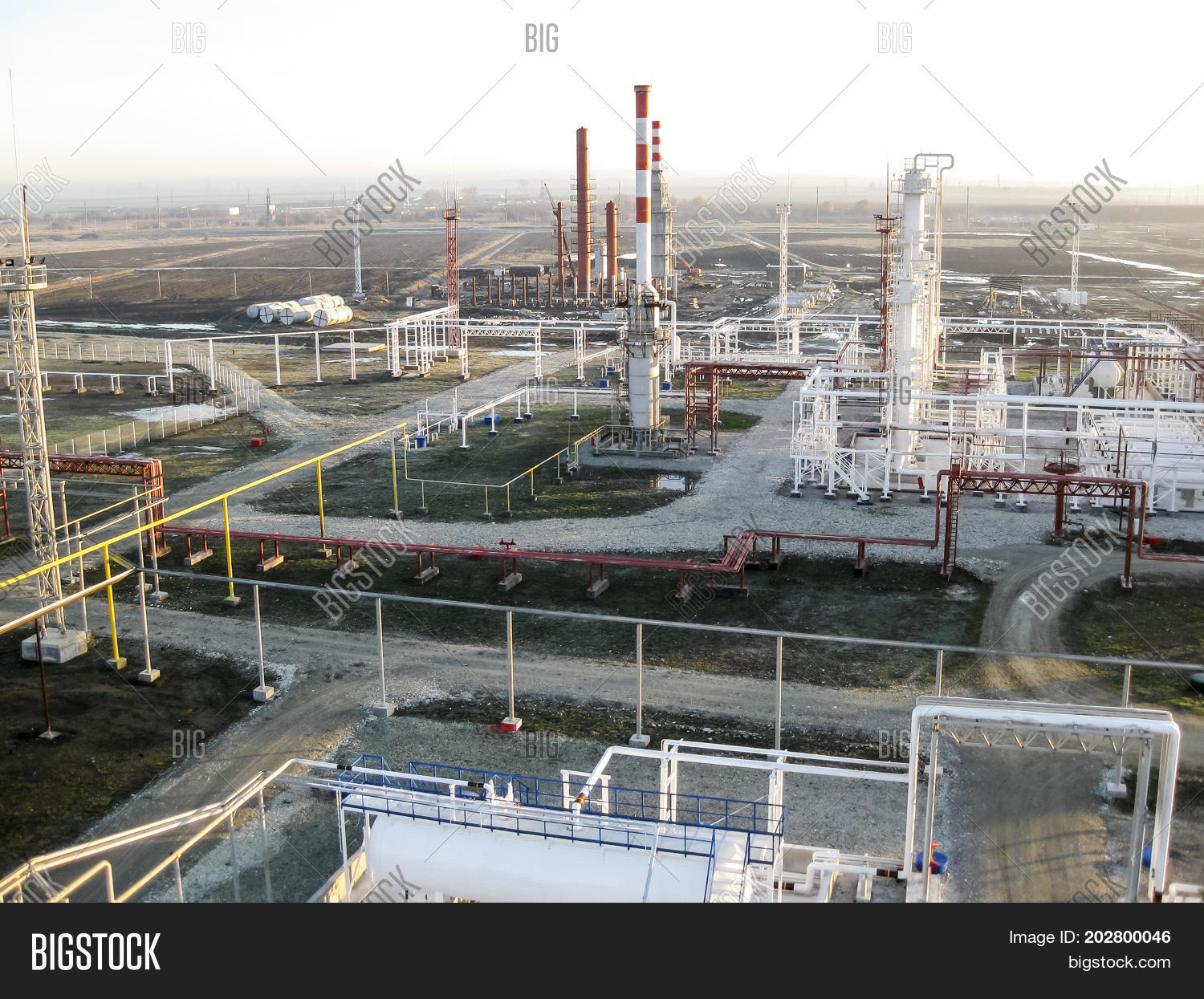 equipment for primary oil refining.