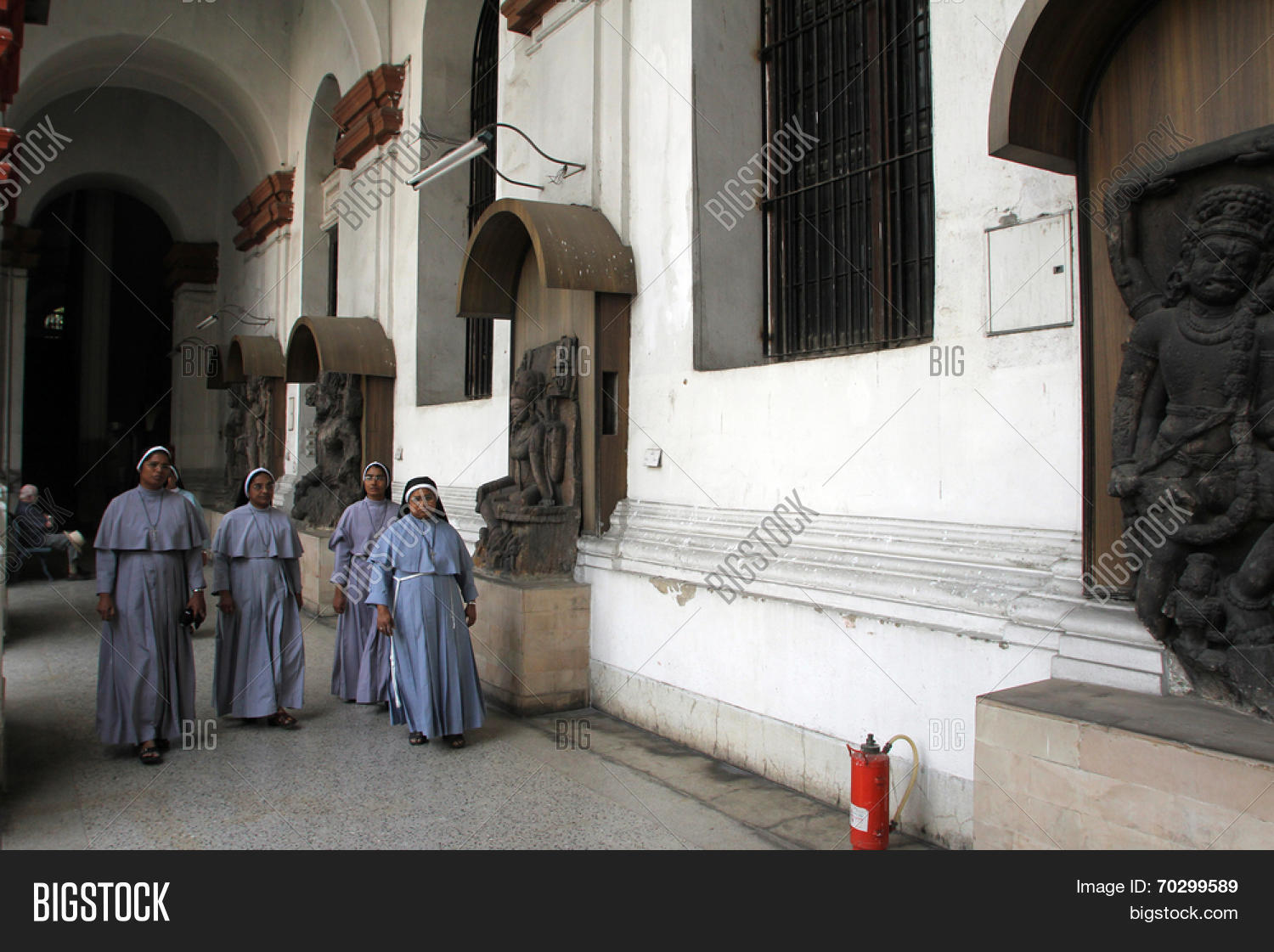 kolkata,india - nov 24: the indian museum of kolkata, india, on