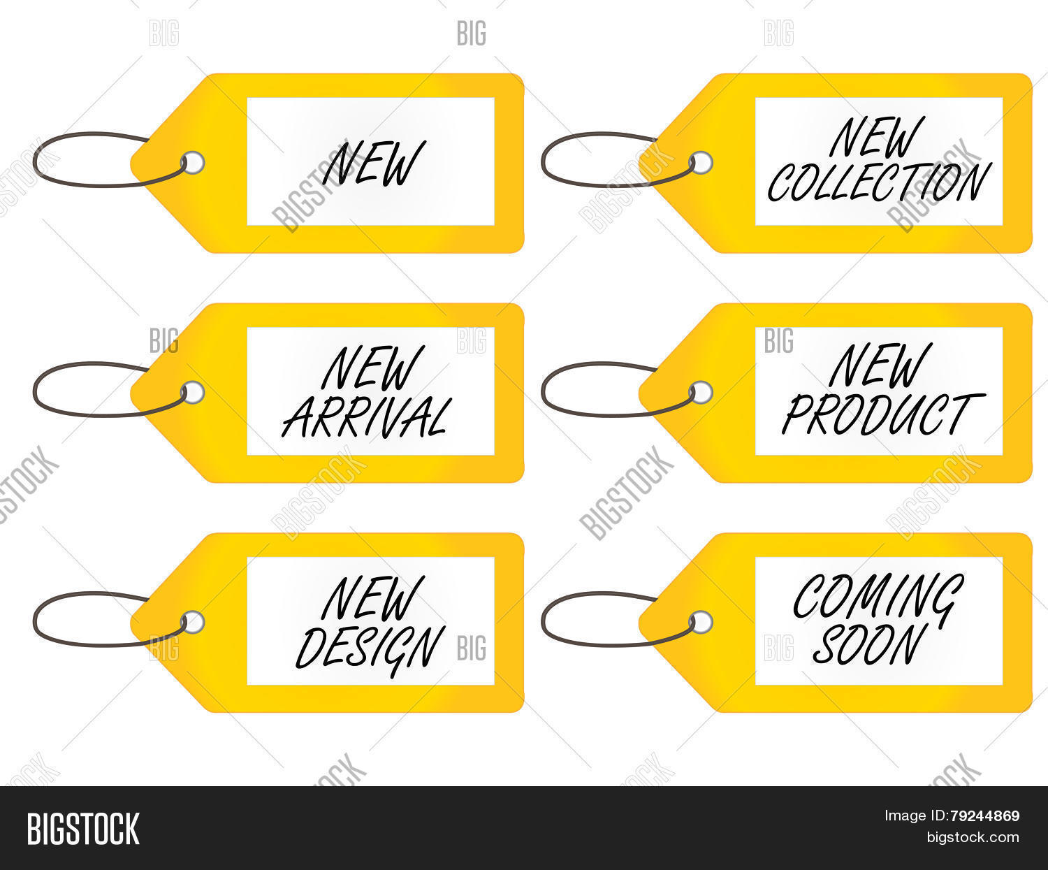 arrivals tag 2 yellow 库存矢量图和库存照片 | bigstock