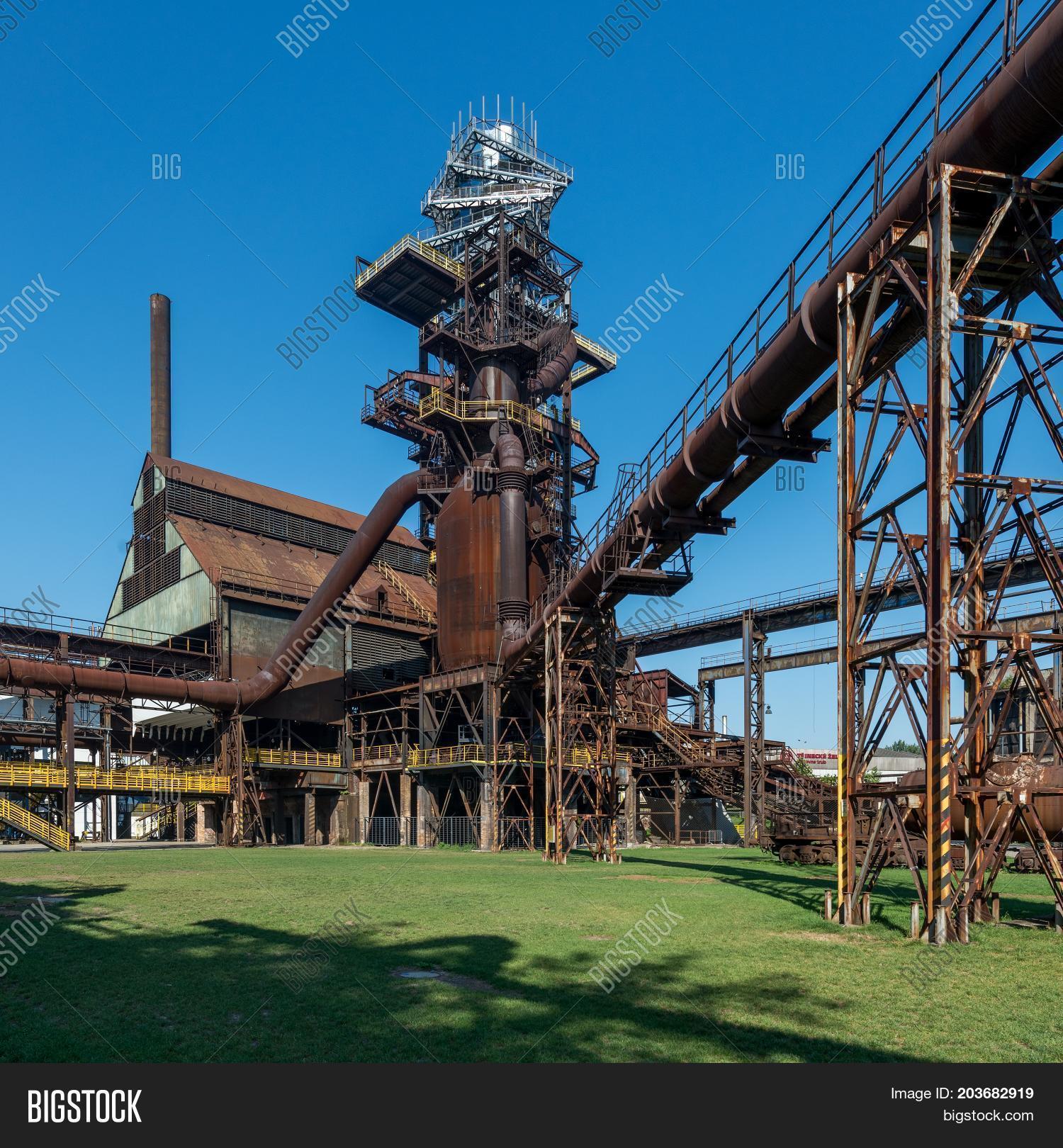 lower region of vitkovice - old ironworks factory